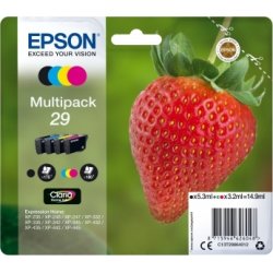 Bläckpatron Epson Nr. 29 Multipack 4 färger
