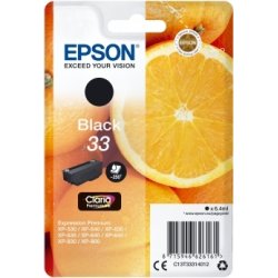 Epson 33 blækpatron, sort
