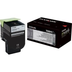 Lexmark 70C0H10 Lasertoner, sort, 4000s