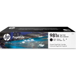 HP no 981XL L0R12A, XL blækpatron, sort, 11000s