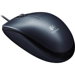 Logitech M100 computermus, hvid