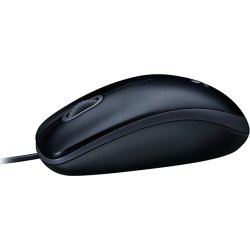 Logitech M100 computermus, hvid