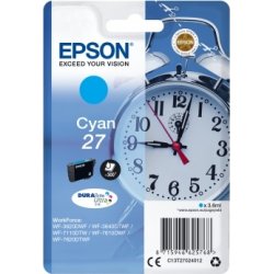 Bläckpatron Epson 27/C13T27024012 Blå 300 sidor