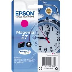 Bläckpatron Epson 27/C13T27034012 Röd 300 sidor