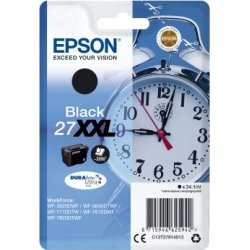 Bläckpatron Epson 27/C13T27914012 Svart 27 XXL