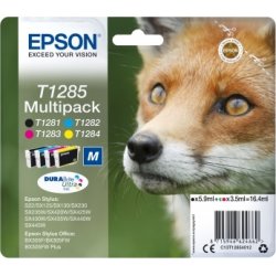 Epson nr T1285/C13T12854022 bläckpatron, flerpack