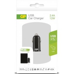 GP CC22 USB 2.0 Biloplader med 12W/2.4 A