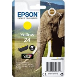 Bläckpatron Epson T2424/C13T24244022 Gul 360 sidor