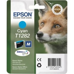 Epson 1282/C13T12824012 cyan bläckpatron, 175 s la