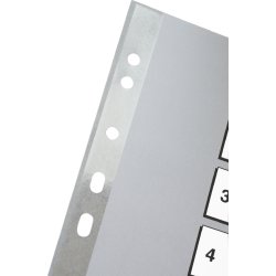 Esselte Maxi Register | A4 | Plast | Grå | A-Å