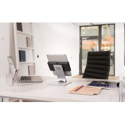 Durable bordstander til iPad/tablet, aluminium