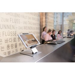 Durable bordstander til iPad/tablet, aluminium