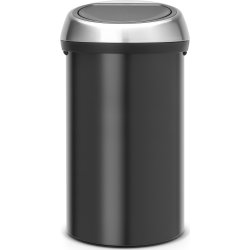 Brabantia Touch Bin 60 L, matt black FFP-lock