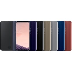 Samsung Galaxy S8+ Clear View Cover, sort