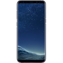Samsung Galaxy S8+ bagcover, transparent sort