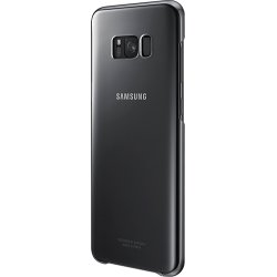 Samsung Galaxy S8+ bagcover, transparent sort