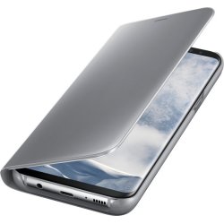 Samsung Galaxy S8+ Clear View Cover, sølv