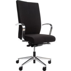 Como Heavy Duty kontorsstol | Svart