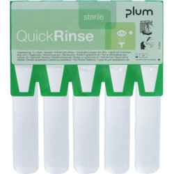 Plum Quick Rinse mini øjenskyl 5x20 ml