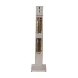 Burda Smart Tower terrassvärmare, H:126 cm, grå