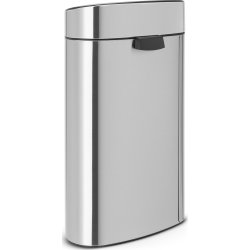 Brabantia Touch Bin | 10 + 23 L | Mat stål