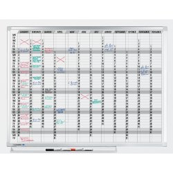 Legamaster Professional Year Planner, 90cmx120 cm