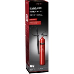 Housegard CO2 Brandslukker | 5 kg | Rød
