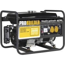 Probuilder Generator med 4-taktsmotor, 3000w