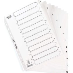 Elba register A4, 1-12, PP, vit