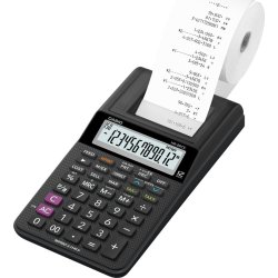 Casio HR-8RCE remsräknare, svart