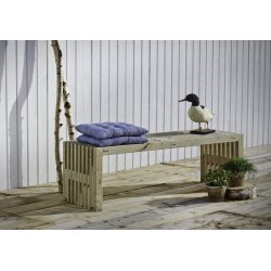 Plus Rustik Trallebænk, Drivtømmer, L 138 cm