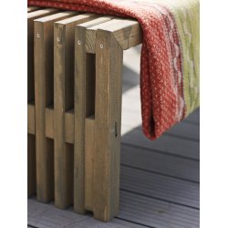Plus Rustik Trallebænk, Drivtømmer, L 138 cm