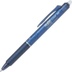Pilot Frixion Clicker kuglepen, 0,5 mm, blåsort