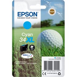 Epson 34XL bläckpatron, cyan, 950 s