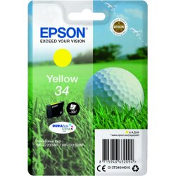 Epson 34 bläckpatron, gul, 300 s