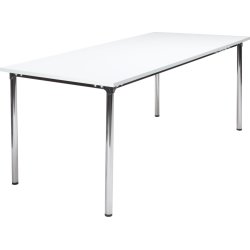 Eminent kantinebord 180x80 cm hvid laminat