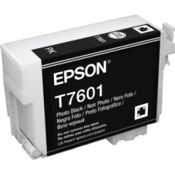 Epson T76014010 blækpatron 25.9 ml., sort (foto)