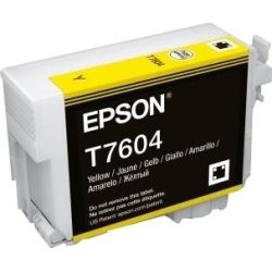 Epson T76044010 blækpatron 25.9 ml., gul