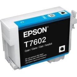 Epson T76024010 blækpatron 25.9 ml., cyan