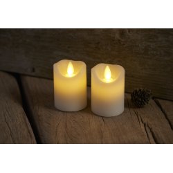 Sirius Sara Mini LED Lys, H6,5 cm, Hvid, 2 stk.