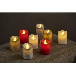 Sirius Sara Mini LED Lys, H6,5 cm, Hvid, 2 stk.