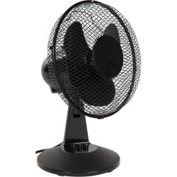 Bordventilator 23 cm, sort