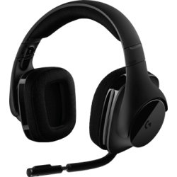 Logitech G533 DTS trådløst gaming headset, Sort