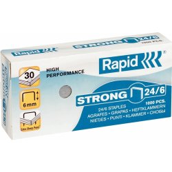 Rapid Strong Hæfteklamme | 24/6 | 1000 stk.
