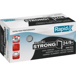 Rapid Super Strong 24/8 Hæfteklammer, 5000 stk.