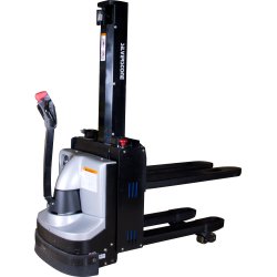 Fuld-elektrisk gåstabler, 1600 mm, 2000kg