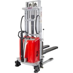 Staplare med semi-elektrisk lyft 2700 mm 1000 kg