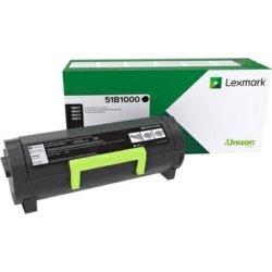 Tonerkassett Lexmark 51B2000 Svart 2500 sidor