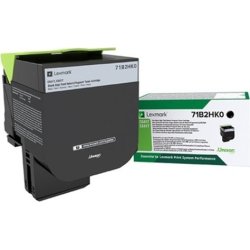 Lasertoner Lexmark 71B2HK0 Svart 6000 sidor