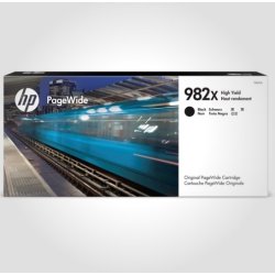HP 982X XL PageWide blækpatron, sort, 20.000s